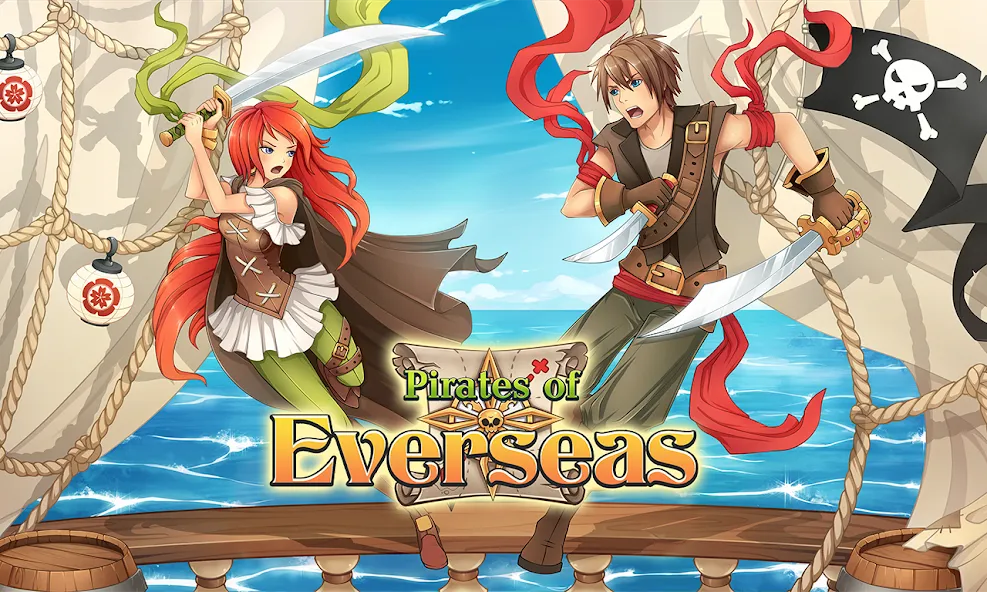 Скачать Pirates of Everseas (Пираты Эверсис) взлом на бесконечные деньги + мод меню screen 5