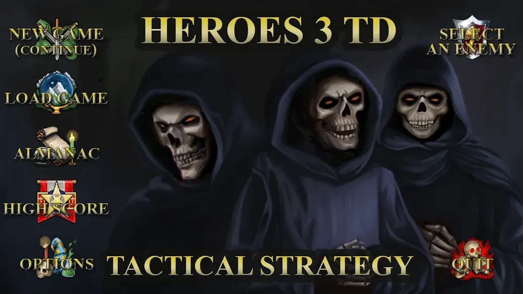 Скачать Heroes 3 of Might: Magic TD взлом на бесконечные деньги + мод меню screen 1