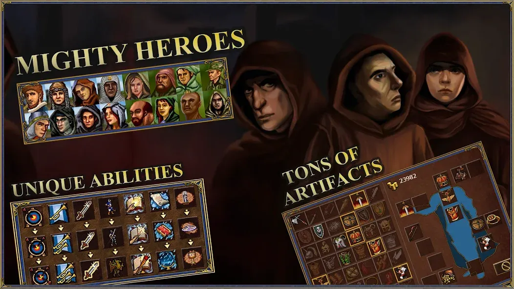 Скачать Heroes 3 of Might: Magic TD взлом на бесконечные деньги + мод меню screen 4