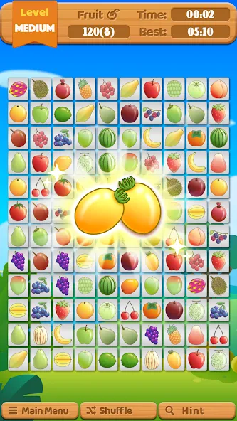 Скачать Fruit Connect (Фрукт Коннект) взлом на бесконечные деньги + мод меню screen 3