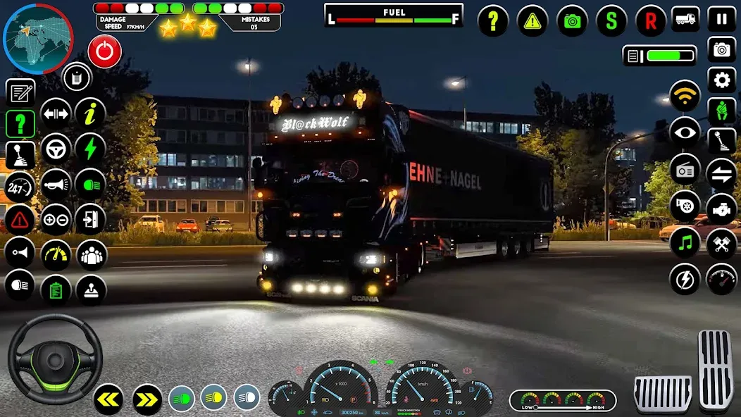 Скачать Truck Driving Euro Truck Game взлом на бесконечные деньги + мод меню screen 5