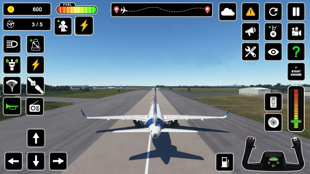 Скачать Pilot Simulator: Airplane Game взлом на бесконечные деньги + мод меню screen 5