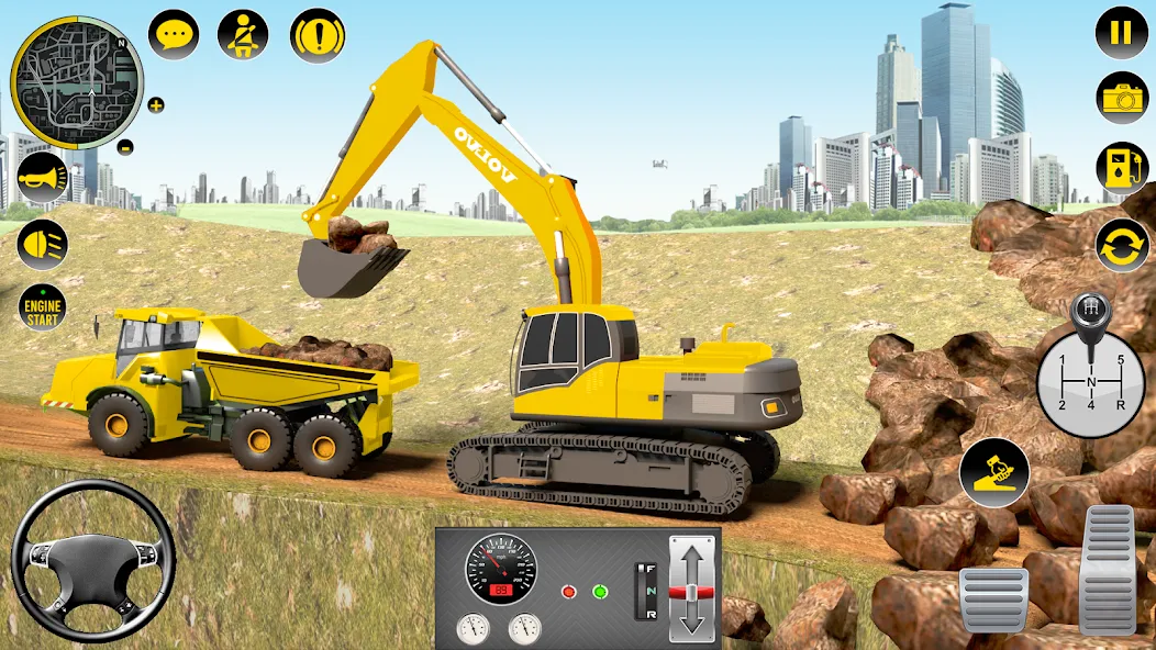 Скачать Builder City Construction Game (ткман Городское Строительство) взлом на бесконечные деньги + мод меню screen 3