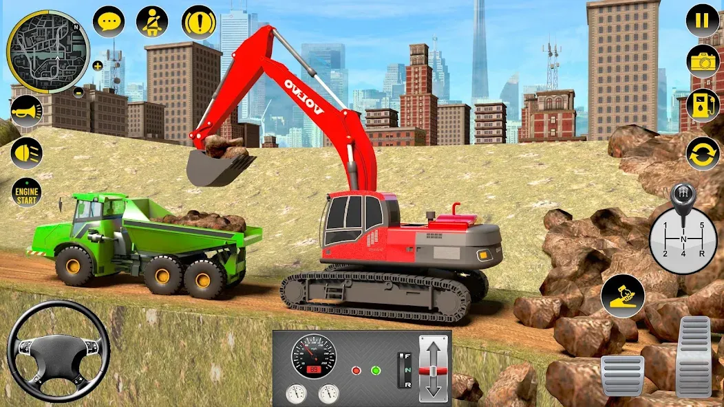 Скачать Builder City Construction Game (ткман Городское Строительство) взлом на бесконечные деньги + мод меню screen 4