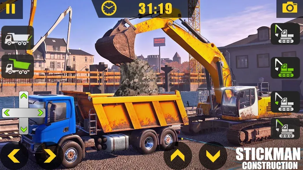 Скачать Builder City Construction Game (ткман Городское Строительство) взлом на бесконечные деньги + мод меню screen 5