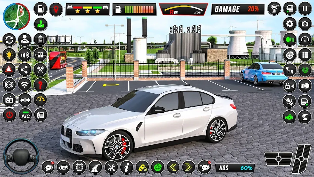 Скачать Driving School — Car Games 3D взлом на бесконечные деньги + мод меню screen 3