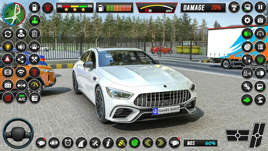 Скачать Driving School — Car Games 3D взлом на бесконечные деньги + мод меню screen 5