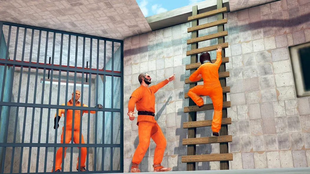 Скачать Prison Escape- Jail Break Game (Побег из тюрьмы 3D) взлом на бесконечные деньги + мод меню screen 5