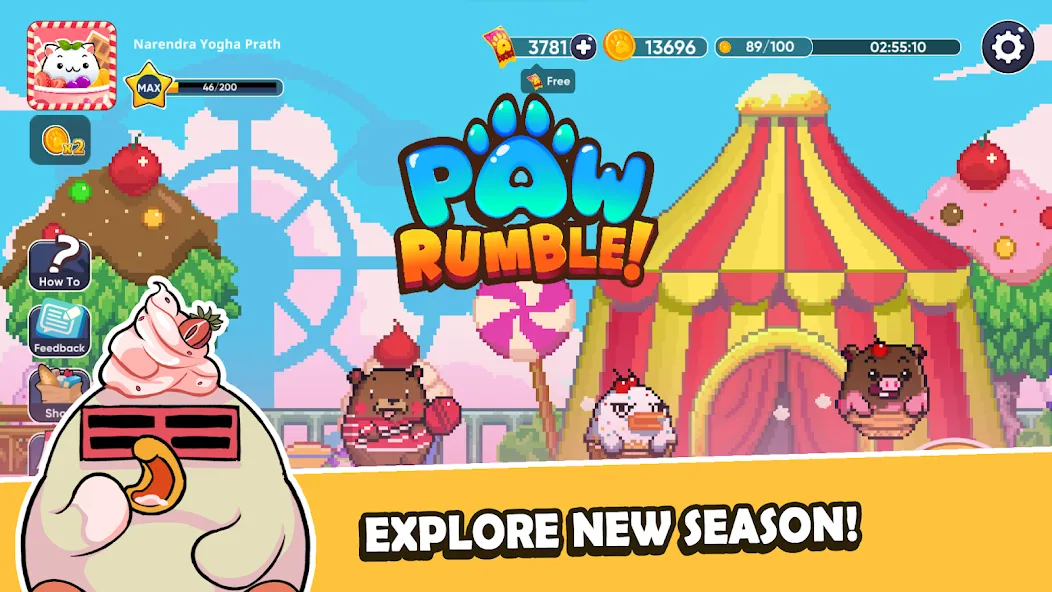 Скачать Paw Rumble (Пав Рамбл) взлом на бесконечные деньги + мод меню screen 5