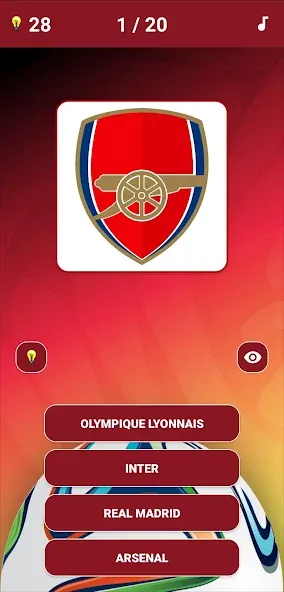 Скачать Guess the Soccer Logo Quiz взлом на бесконечные деньги + мод меню screen 1