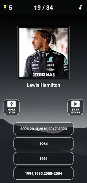 Скачать Formula 1:Guess F1 Driver Quiz взлом на бесконечные деньги + мод меню screen 4