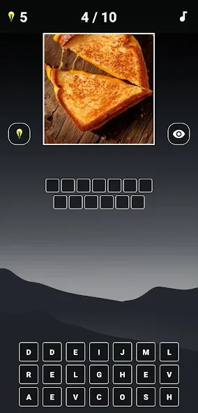 Скачать Guess the Food: Food Quiz взлом на бесконечные деньги + мод меню screen 2