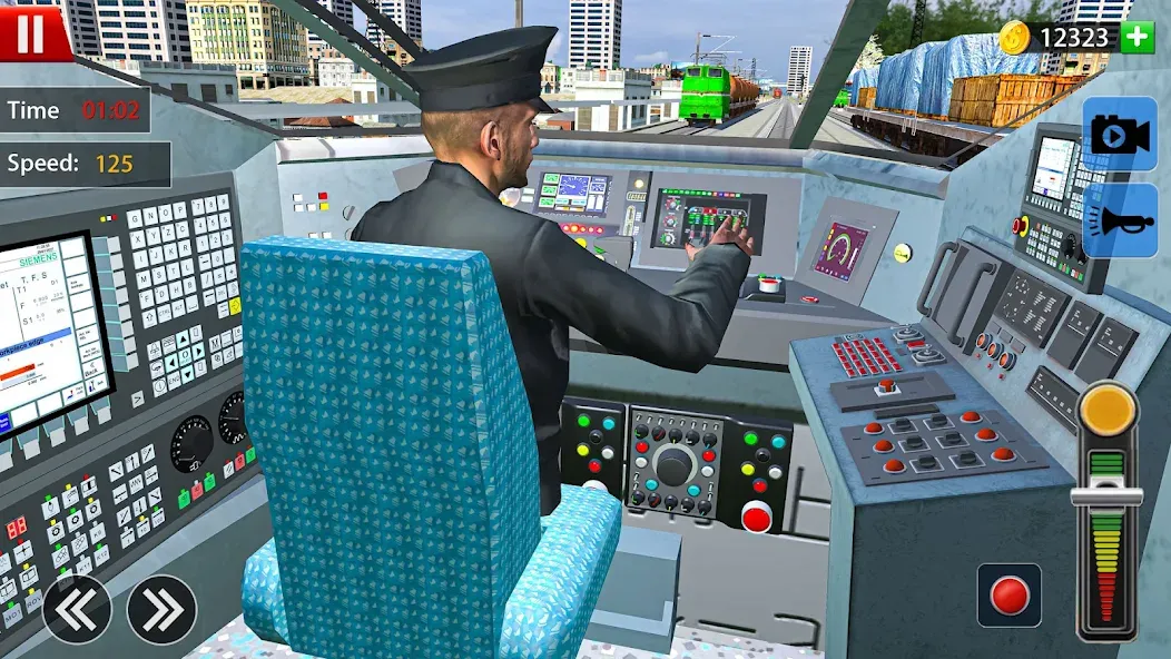 Скачать Train Driver Simulator Game взлом на бесконечные деньги + мод меню screen 2