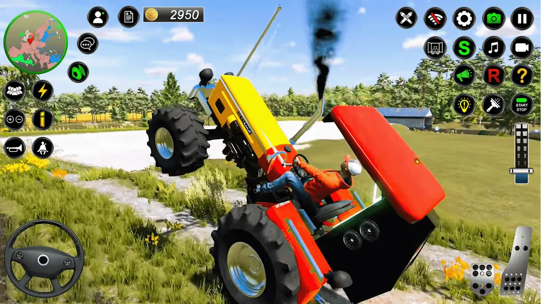 Скачать Real Farmer Tractor Drive Game взлом на бесконечные деньги + мод меню screen 1