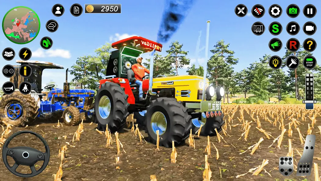 Скачать Real Farmer Tractor Drive Game взлом на бесконечные деньги + мод меню screen 5