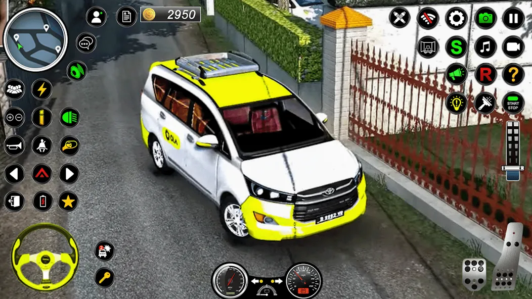 Скачать City Taxi Games Taxi Simulator (Русские такси игры на автомобилях) взлом на бесконечные деньги + мод меню screen 3