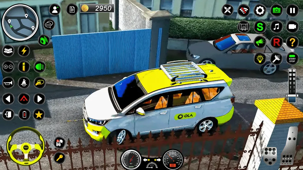 Скачать City Taxi Games Taxi Simulator (Русские такси игры на автомобилях) взлом на бесконечные деньги + мод меню screen 5