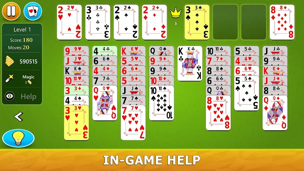 Скачать FreeCell Solitaire — Card Game взлом на бесконечные деньги + мод меню screen 5