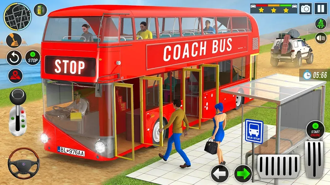 Скачать City Bus Simulator Bus Games (Сити Бас Симулятор Бас Игры) взлом на бесконечные деньги + мод меню screen 3