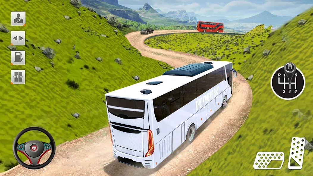 Скачать Modern Bus Simulator: Bus Game взлом на бесконечные деньги + мод меню screen 1