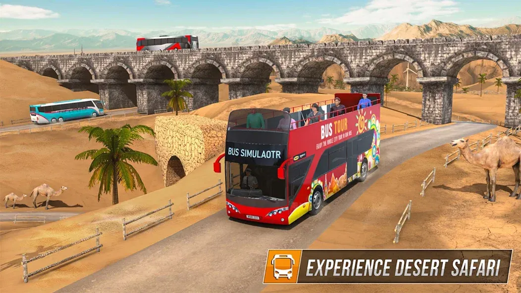 Скачать Modern Bus Simulator: Bus Game взлом на бесконечные деньги + мод меню screen 4