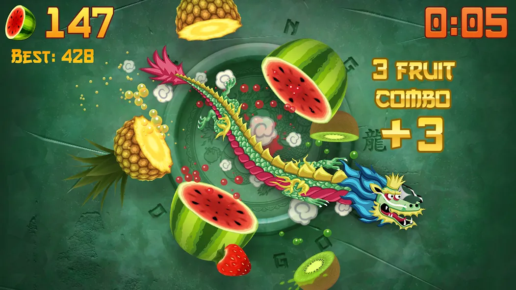 Скачать Fruit Ninja® (Фрут Ниндзя) взлом на бесконечные деньги + мод меню screen 4