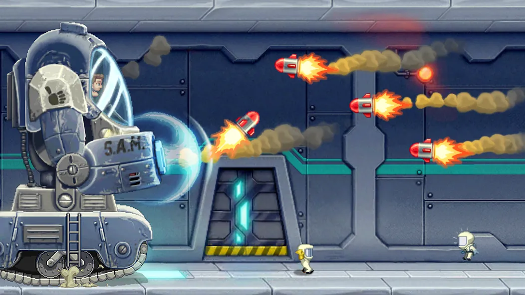 Скачать Jetpack Joyride (Джетпак Джойрайд) взлом на бесконечные деньги + мод меню screen 4