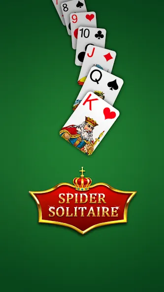 Скачать Spider Solitaire взлом на бесконечные деньги + мод меню screen 3