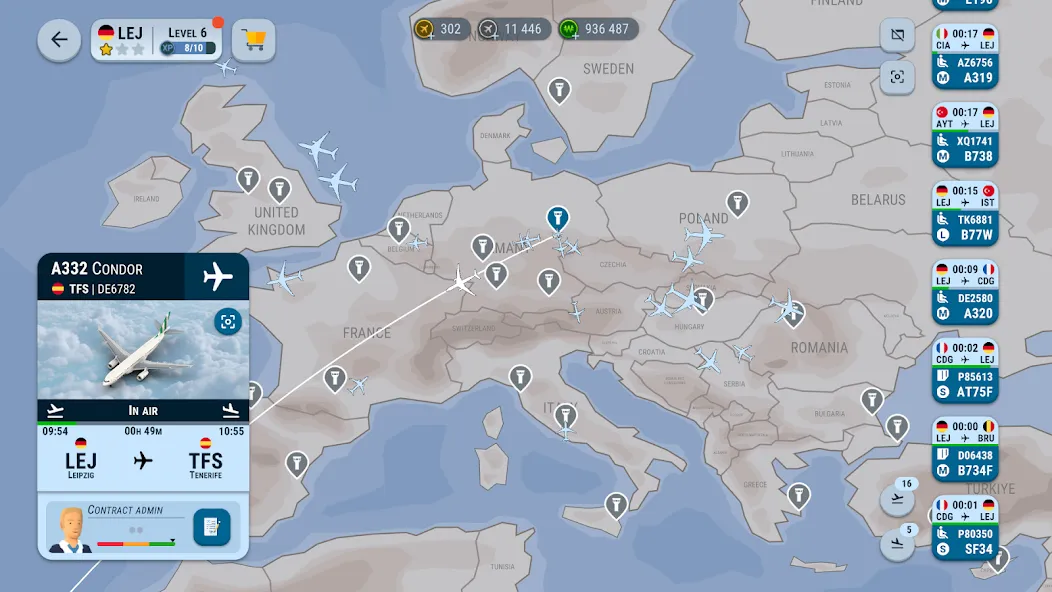 Скачать World of Airports (Ворлд оф Эйрпортс) взлом на бесконечные деньги + мод меню screen 5