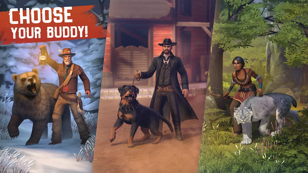 Скачать Westland Survival: Cowboy Game (Вестланд Сурвайвал) взлом на бесконечные деньги + мод меню screen 1