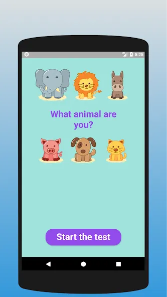 Скачать What animal are you? Test взлом на бесконечные деньги + мод меню screen 1