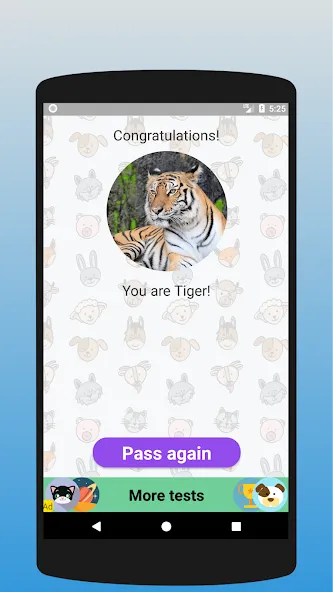 Скачать What animal are you? Test взлом на бесконечные деньги + мод меню screen 4