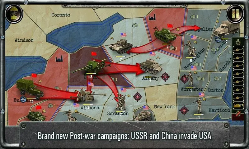 Скачать Strategy & Tactics－USSR vs USA взлом на бесконечные деньги + мод меню screen 2