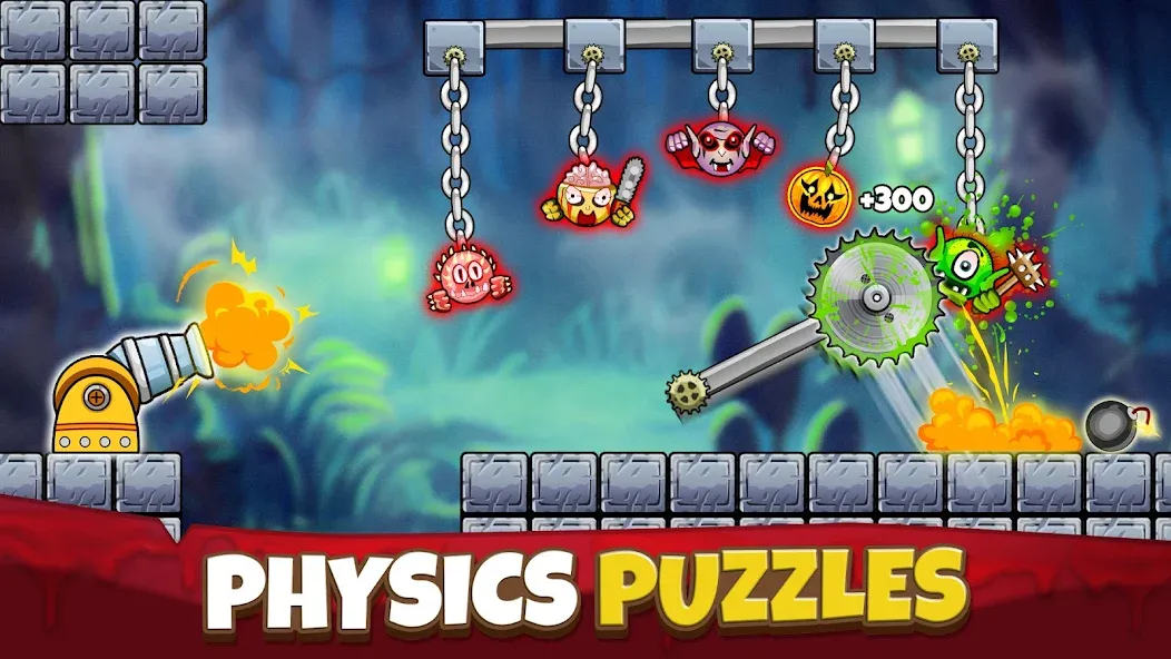 Скачать Crush the Monsters：Foul Puzzle взлом на бесконечные деньги + мод меню screen 2