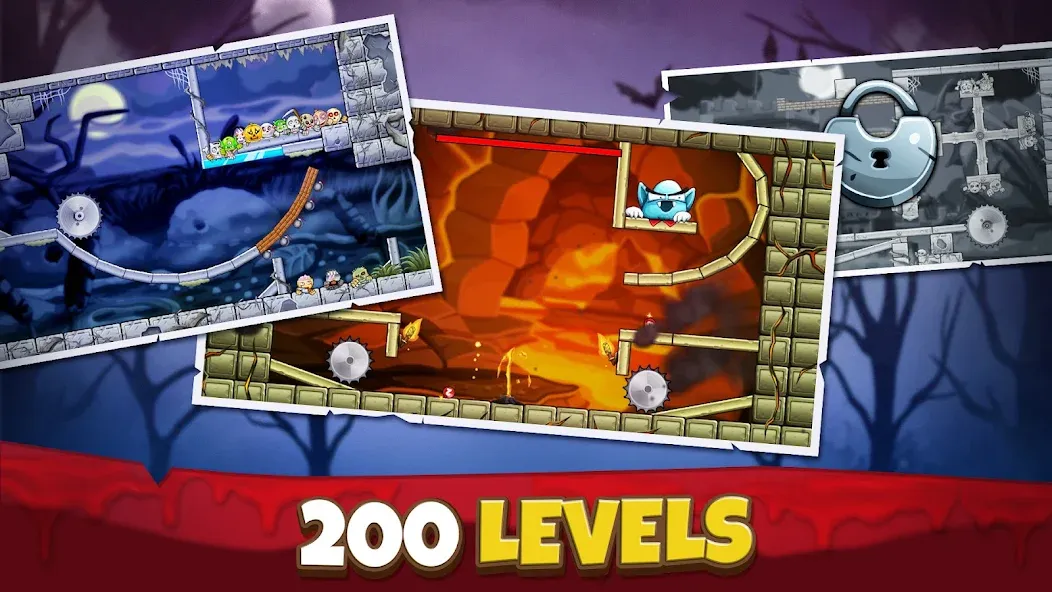 Скачать Crush the Monsters：Foul Puzzle взлом на бесконечные деньги + мод меню screen 4