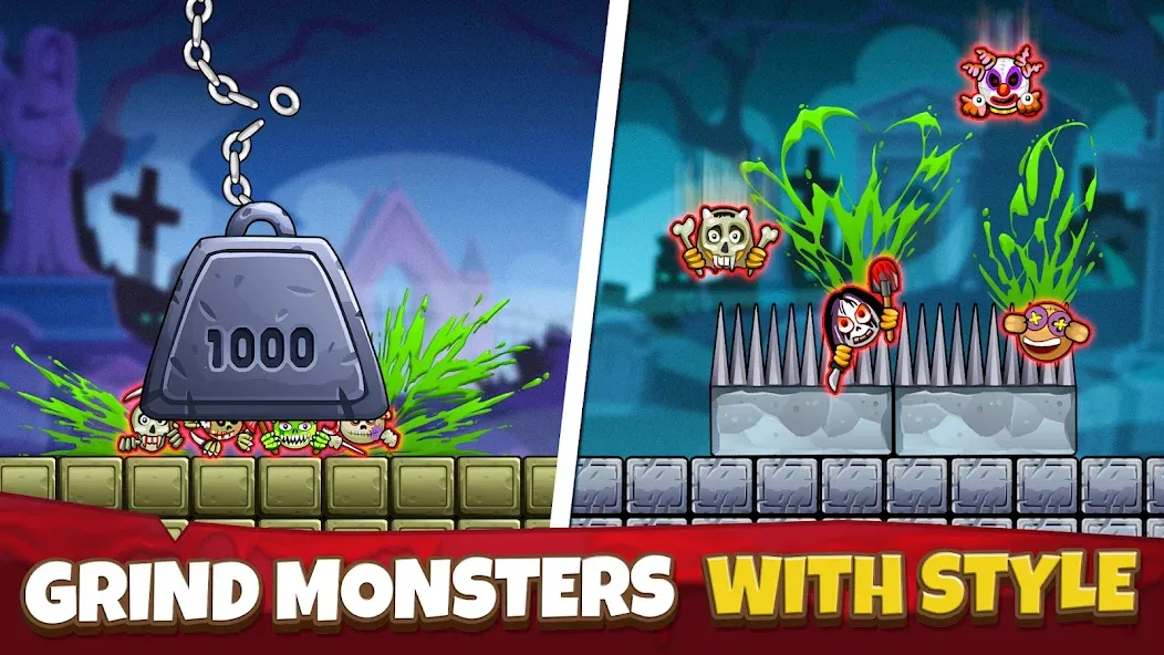 Скачать Crush the Monsters：Foul Puzzle взлом на бесконечные деньги + мод меню screen 5