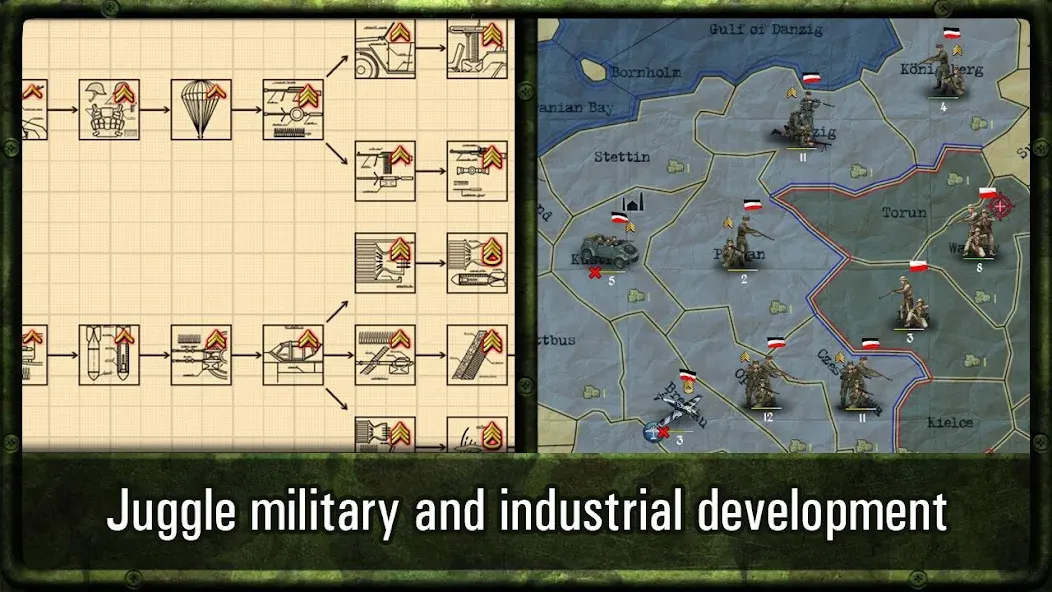 Скачать Strategy & Tactics: WW2 взлом на бесконечные деньги + мод меню screen 4