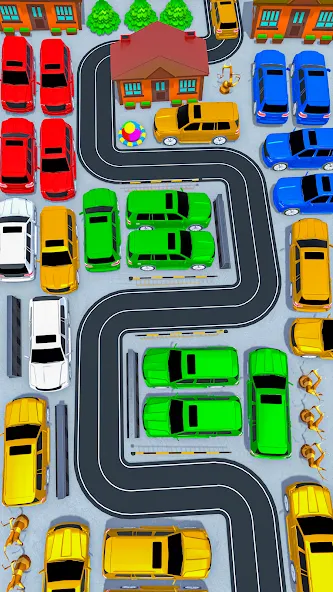 Скачать Traffic Jam Puzzle Games 3D взлом на бесконечные деньги + мод меню screen 3