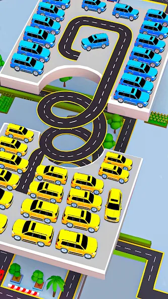 Скачать Traffic Jam Puzzle Games 3D взлом на бесконечные деньги + мод меню screen 4