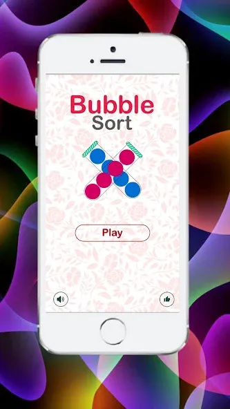 Скачать Bubble sort bubbling maker fun (Бабл сорт бабл макер фан) взлом на бесконечные деньги + мод меню screen 2