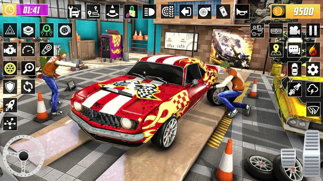 Скачать X Demolition Derby : Car Games взлом на бесконечные деньги + мод меню screen 3