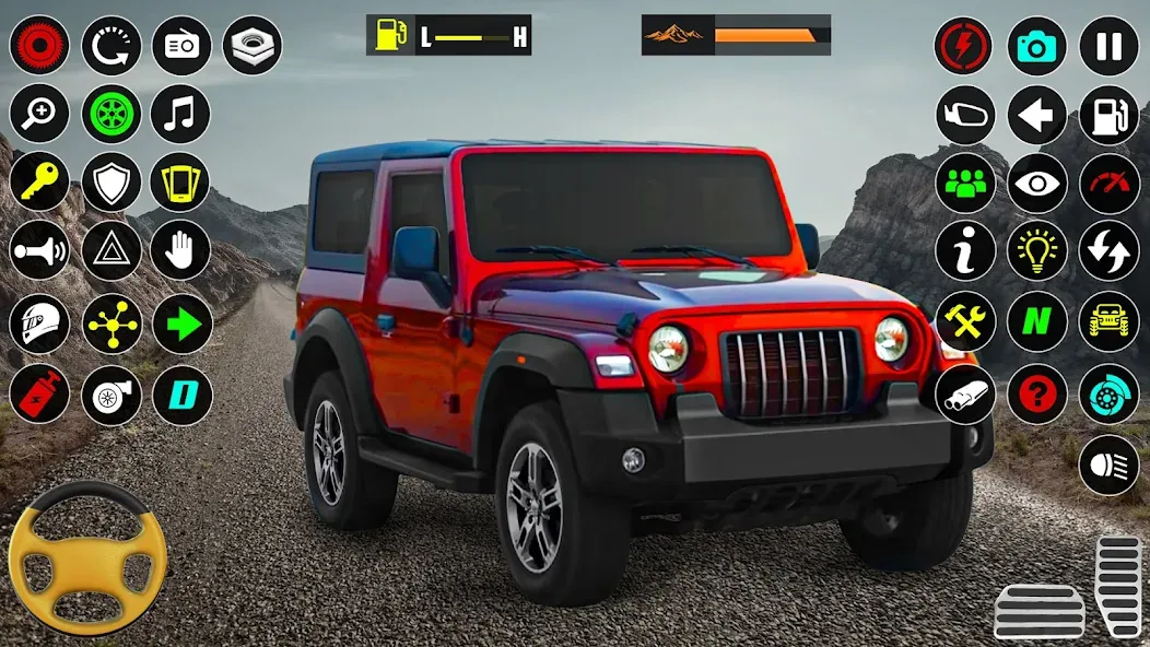 Скачать Offroad SUV: 4×4 Driving Game. (Оффроуд внедорожник) взлом на бесконечные деньги + мод меню screen 2