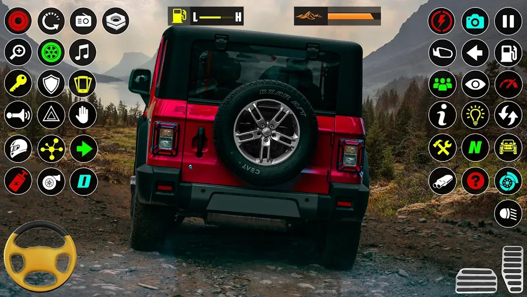 Скачать Offroad SUV: 4×4 Driving Game. (Оффроуд внедорожник) взлом на бесконечные деньги + мод меню screen 4