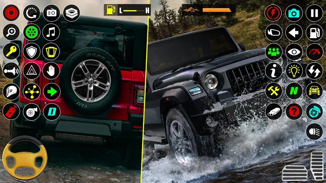 Скачать Offroad SUV: 4×4 Driving Game. (Оффроуд внедорожник) взлом на бесконечные деньги + мод меню screen 5