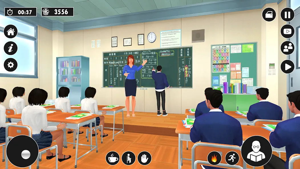 Скачать High School Teacher Life Game взлом на бесконечные деньги + мод меню screen 1