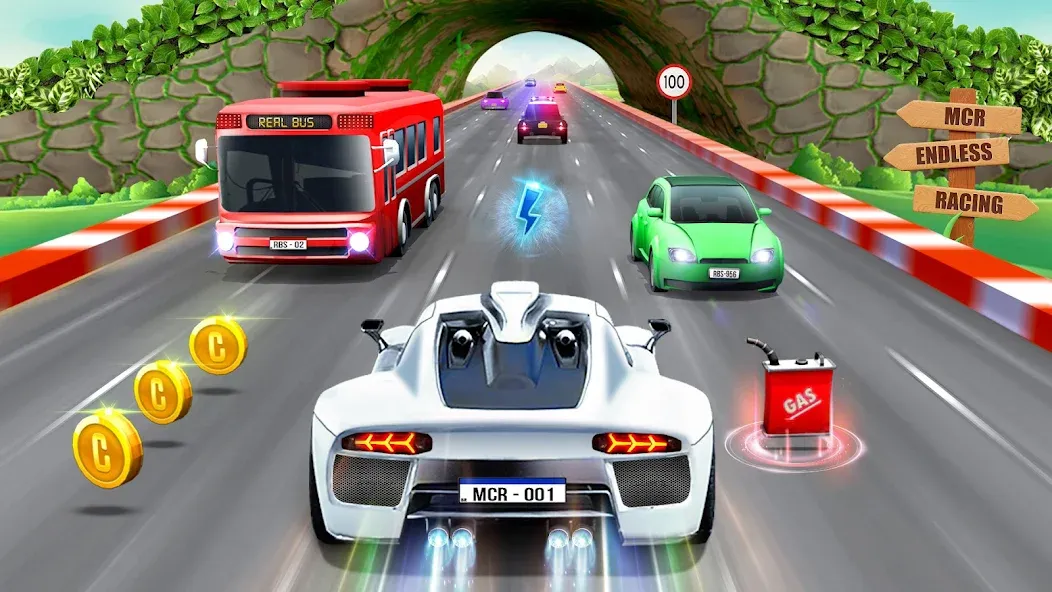 Скачать Mini Car Racing Game Legends взлом на бесконечные деньги + мод меню screen 1