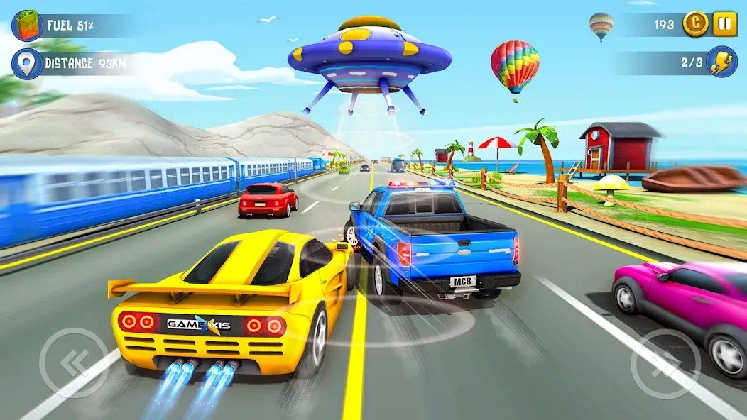 Скачать Mini Car Racing Game Legends взлом на бесконечные деньги + мод меню screen 2