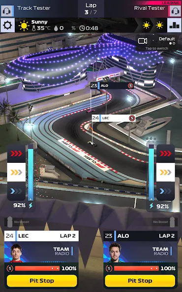 Скачать F1 Clash — Car Racing Manager (Ф1 Клаш) взлом на бесконечные деньги + мод меню screen 2