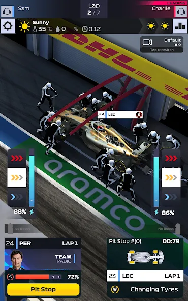 Скачать F1 Clash — Car Racing Manager (Ф1 Клаш) взлом на бесконечные деньги + мод меню screen 5