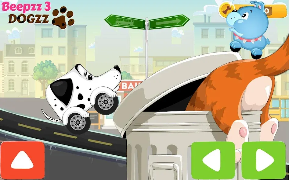 Скачать Racing games for kids — Dogs взлом на бесконечные деньги + мод меню screen 3